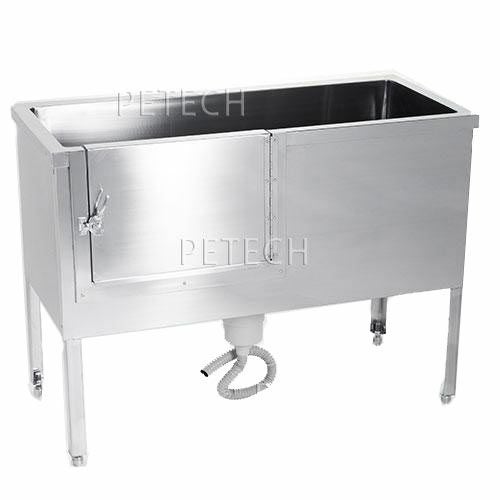 ★カフェモカ★ペテック スコール1200 右扉タイプ ドッグバス ドッグバス スコール-1200W ドア付 左トビラタイプ | petech