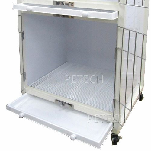 SP-600 3段犬用マンション (キャスター付) | petech(ペテック