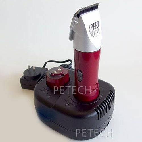 ペット用バリカン F. I.A スピードL1 コードレス、コード兼用 F.I.A. スピードL1 ダークグレー（1〜3mm刃付） 【ペット用