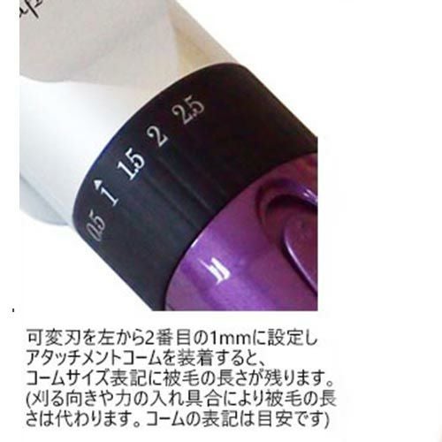 A20　Supreme DK380 プロクリッパー コードレスクリッパー DK380KIT POR/SP オレンジ 0.5～2.5mm可変刃付