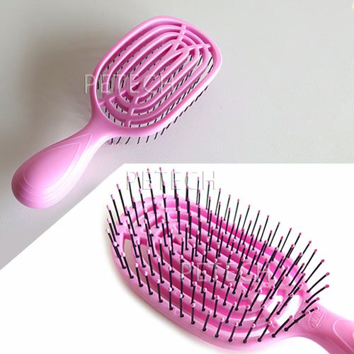 NuWay 4Hair ヘアブラシ JuniorC ピンク | petech(ペテック)本店