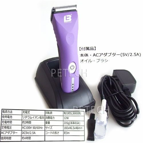 F.I.A. 【可変式刃付】ロビー スパーク 【ペット用バリカン