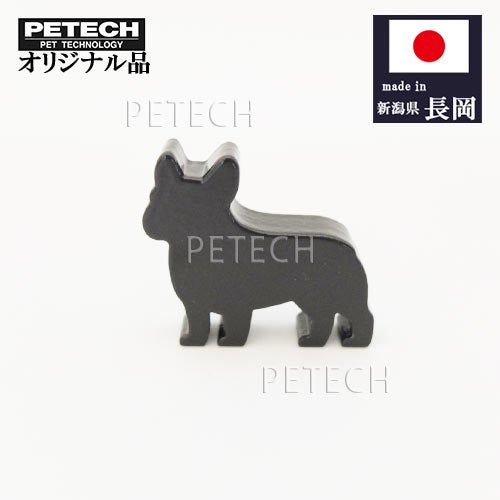 試作品】ペーパーウェイト フレンチブルドッグ (ガンメタ) 文鎮 犬の